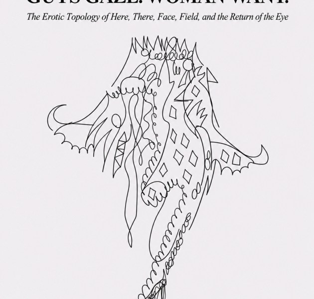 Guys Gaze. Woman Want. The Erotic Topology of Here, There, Face, Field, and the Return of the Eye